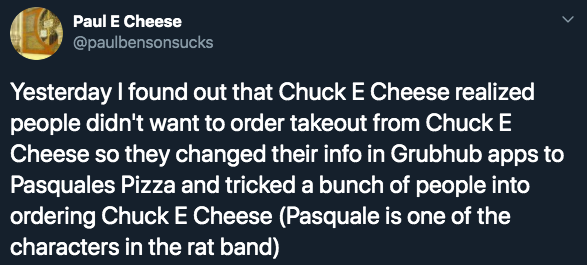 chuck e cheese