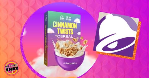 Taco Bell Cinnamon Twists Cereal