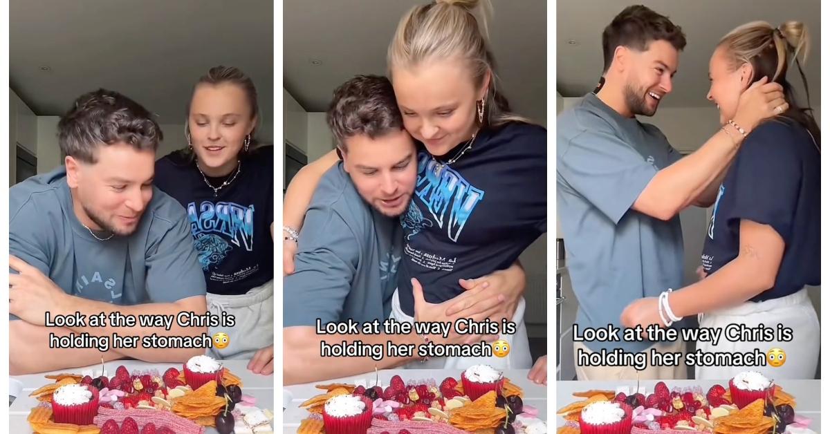 JoJo Siwa with Chris Hughes