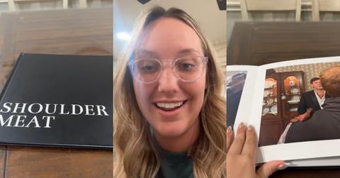 Bride Expecting Guest Book Gets “Shoulder Meat” Pictures Instead