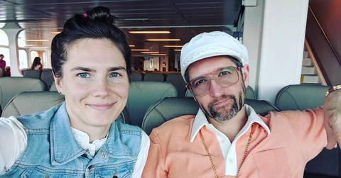 Amanda Knox and Christopher Robinson