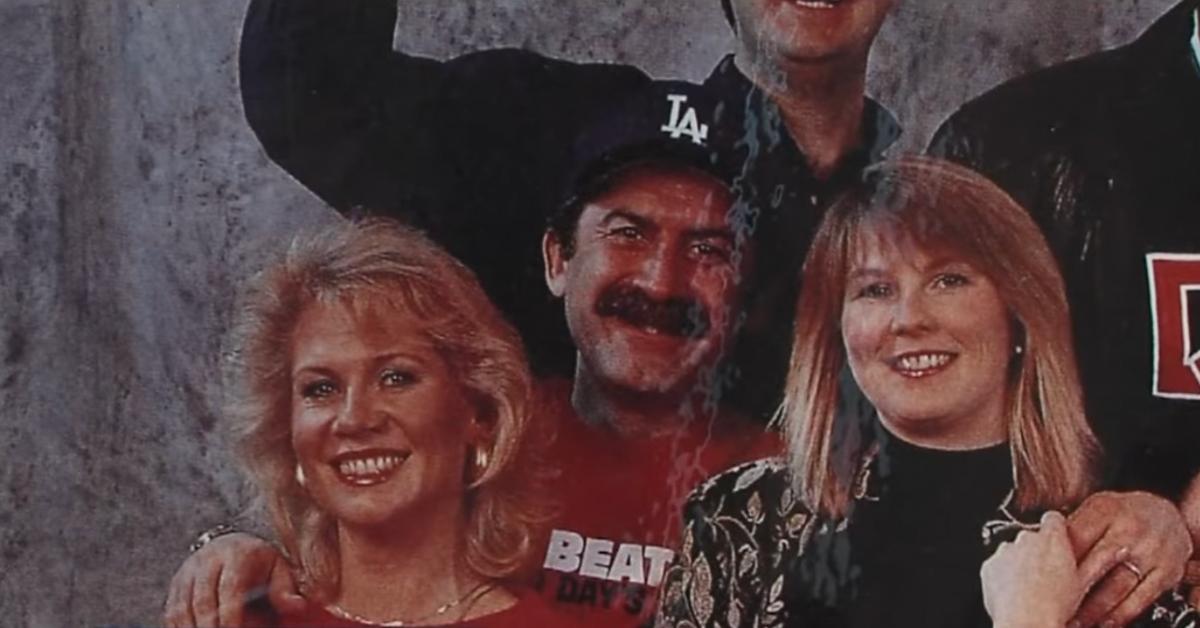 Bob Kevoian pictured with Indiana radio personalities