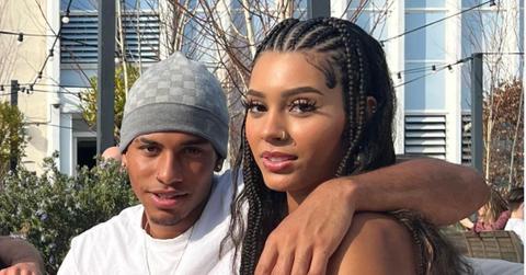 (l-r): Louis and Christine from 'Too Hot to Handle'