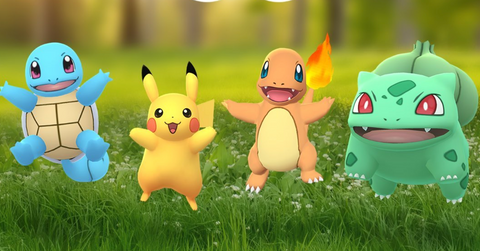 Pokémon in 'Pokémon Go'