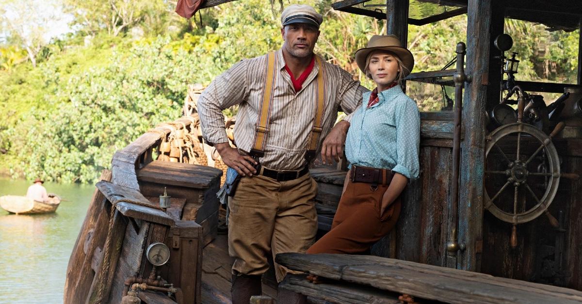 'Jungle Cruise' starring Dwayne Johnson and Emily Blunt.