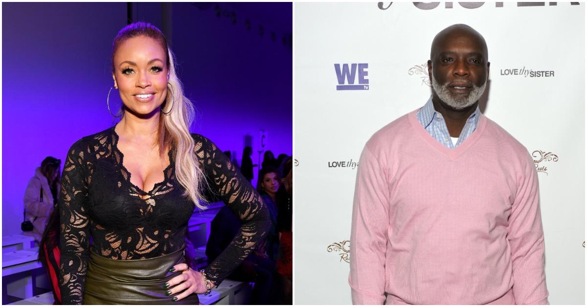 (l-r): Gizelle Bryant and Peter Thomas at two separate events.