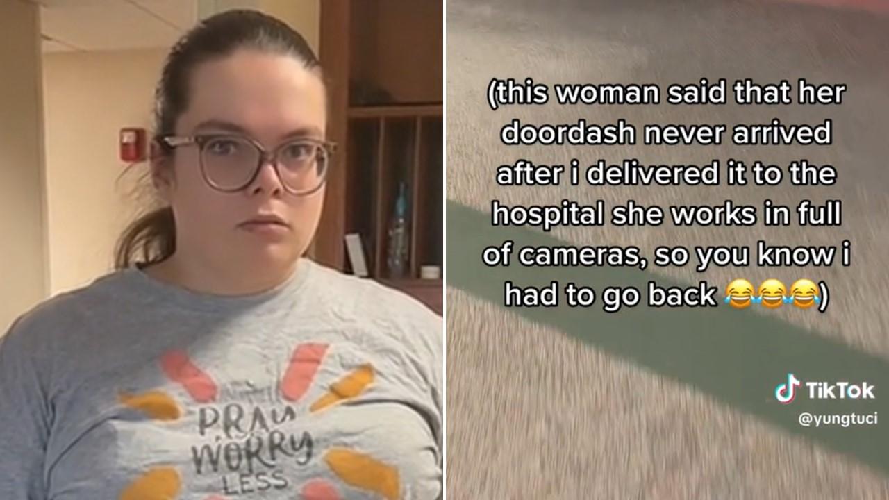 DoorDash Driver Confronts Customer Who Claims Order Never Arrived