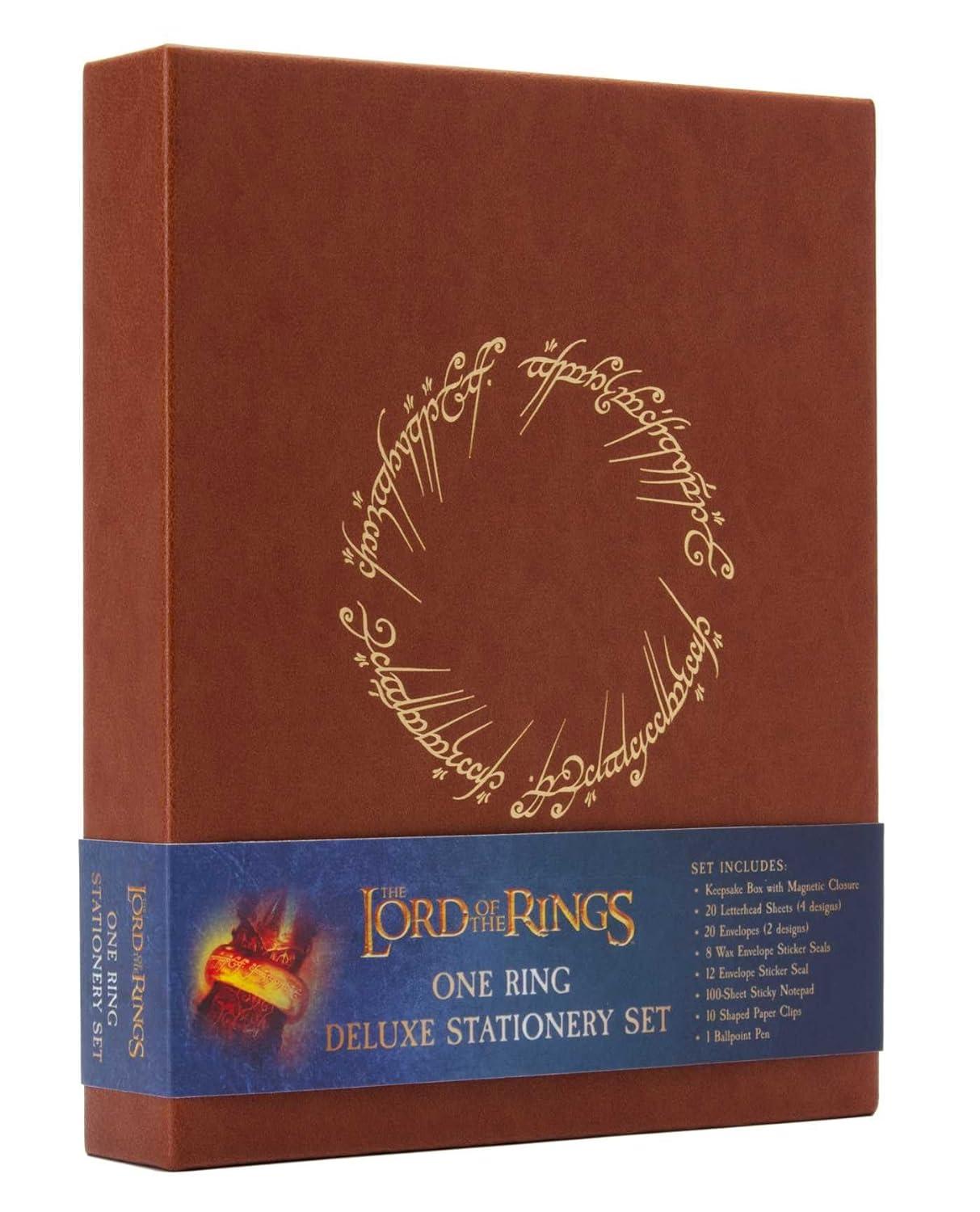 one ring deluxe stationary set