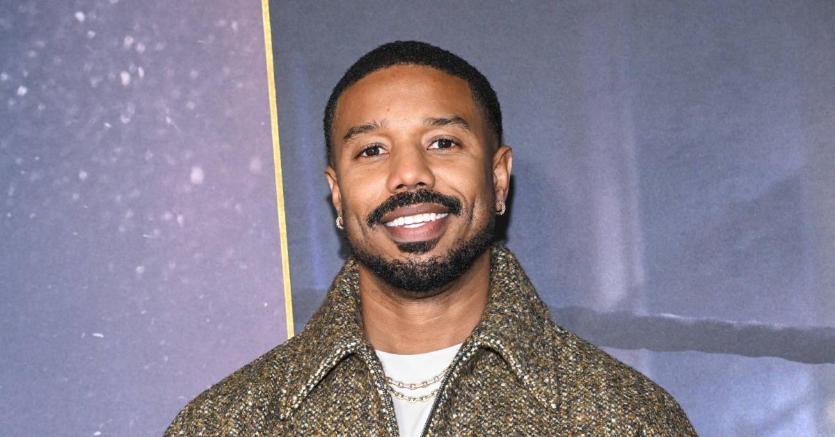 Michael B. Jordan on the red carpet in December 2024.