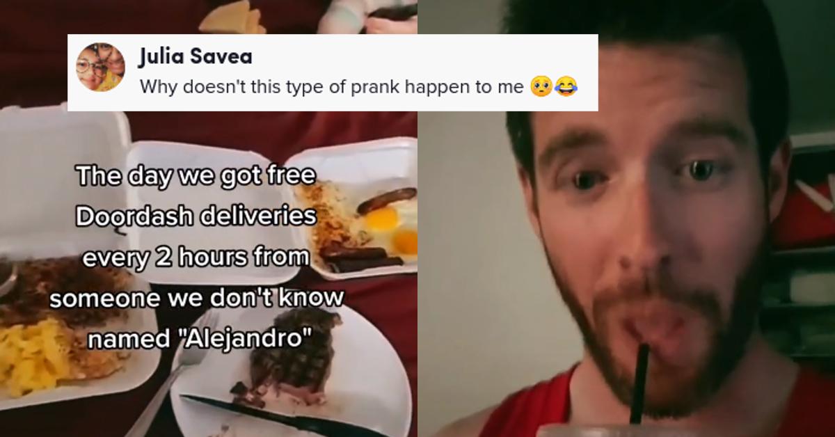 A DoorDasher Ate A Customer's Food Over A $1 Tip & The 'Toxic' Debate Is  Dividing TikTokers - Narcity