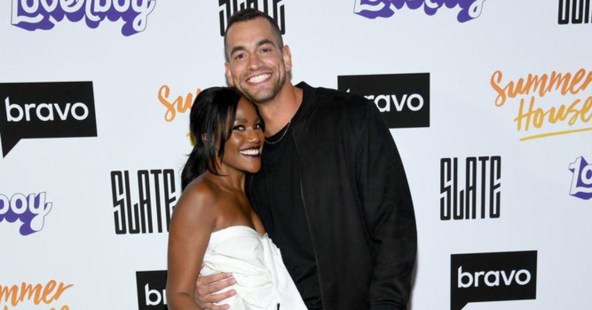 Gabby Prescod and Jesse Solomon at the 'Summer House' Season 8 Premiere Party 