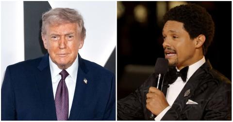 Trump Threatens to Sue Trevor Noah Over His Grammys Joke