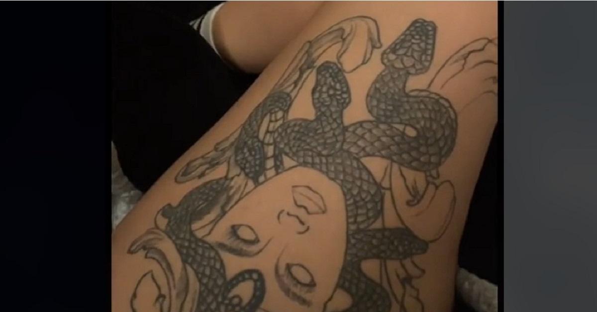 PERSEUS KILLS MEDUSA  Jerry Magni Tattoo Artist