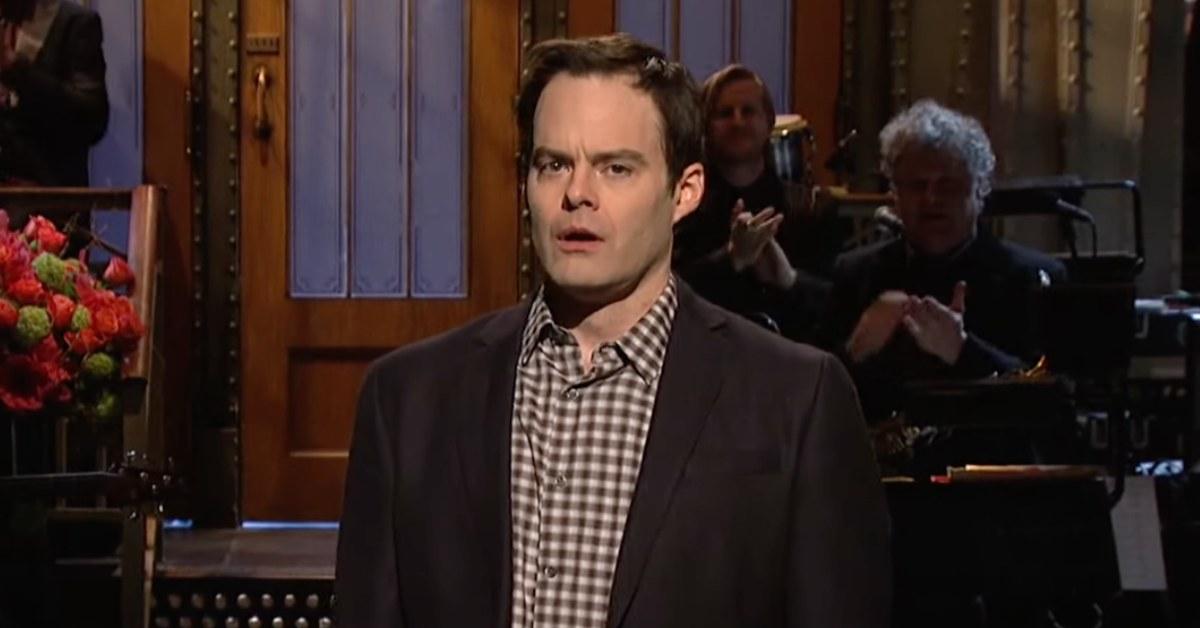 Bill Hader hosting 'SNL' in 2018.