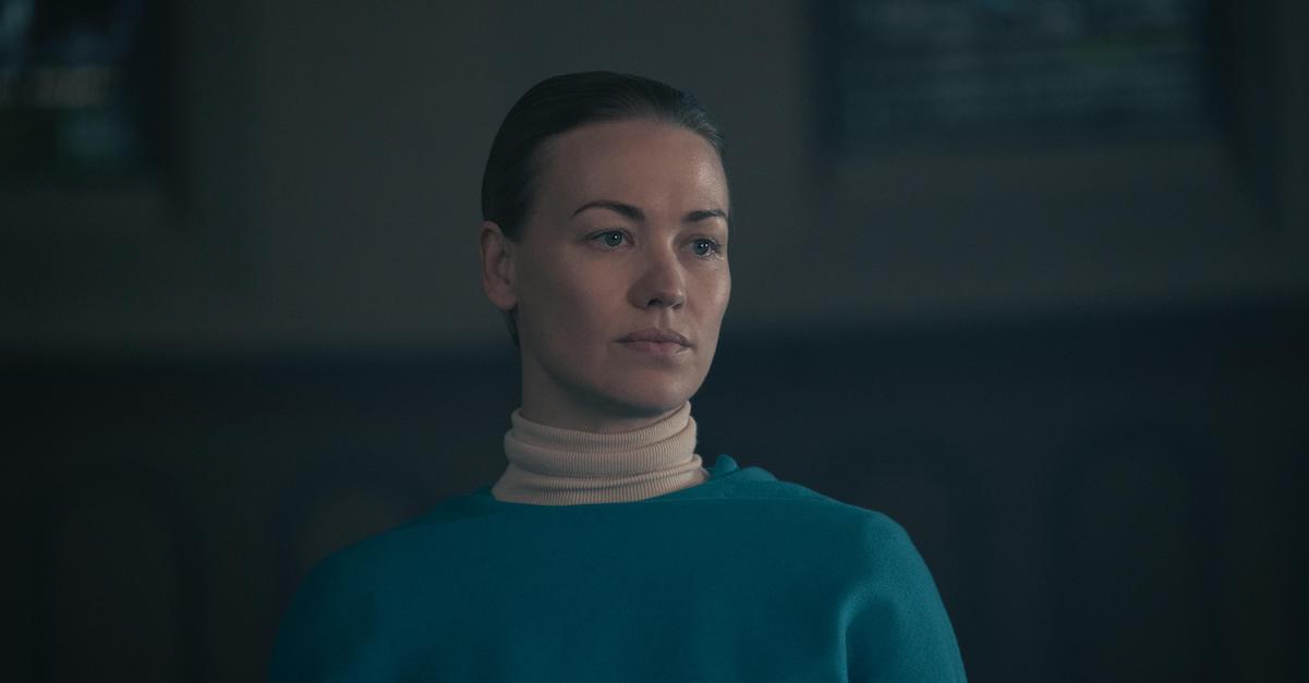 Yvonne as Serena on 'The Handmaid's Tale'