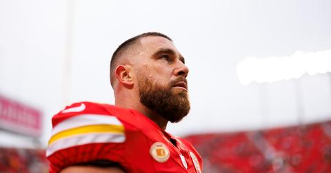 Travis Kelce at a Cincinnati Bengals game.