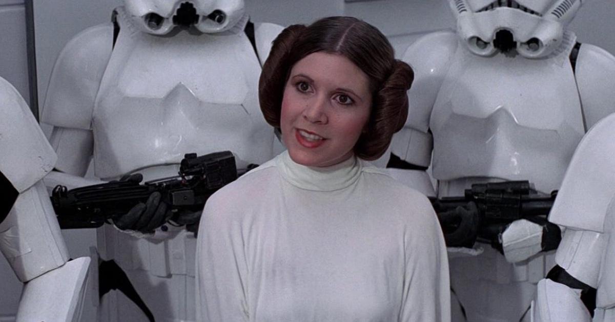 Carrie Fisher as Princess Leia in 'Star Wars: A New Hope.'