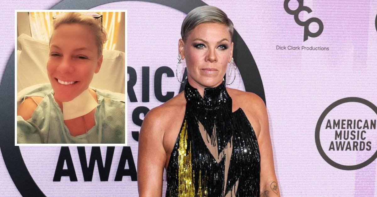 What Happened to Pink's Neck? She's Getting "Two New Shiny Discs"