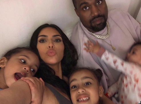 Kim Kardashian Gushes Over Her Kids as Due Date Approaches