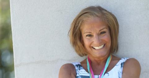 Mary Lou Retton smiling in a leotard