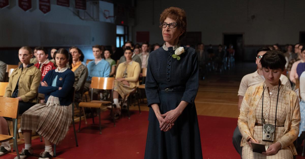 Jackie Hoffman as Asst. Principal McGee in 'Grease: Rise of the Pink Ladies'