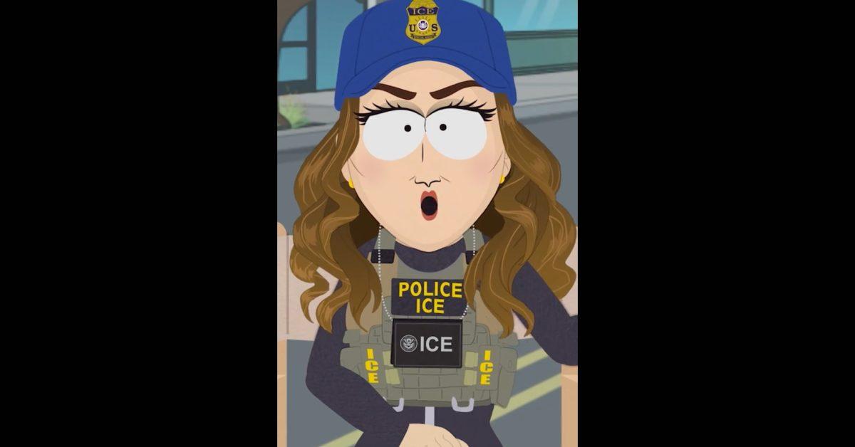 Kristi Noem on 'South Park' during Season 27, Episode 2.