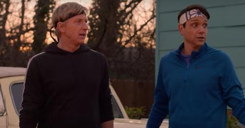 Johnny and Daniel on Season 4 of 'Cobra Kai'.