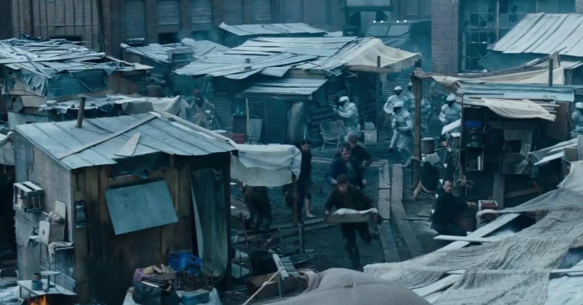 The Hob in 'Catching Fire' being raided. 