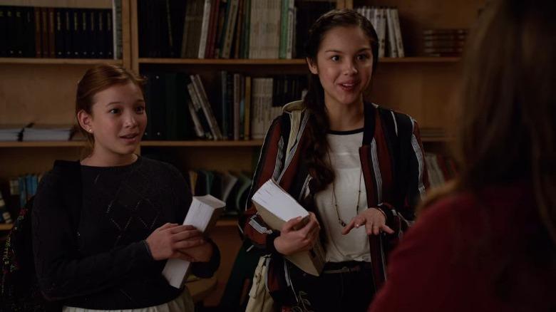 Olivia Rodrigo as a student in 'New Girl'