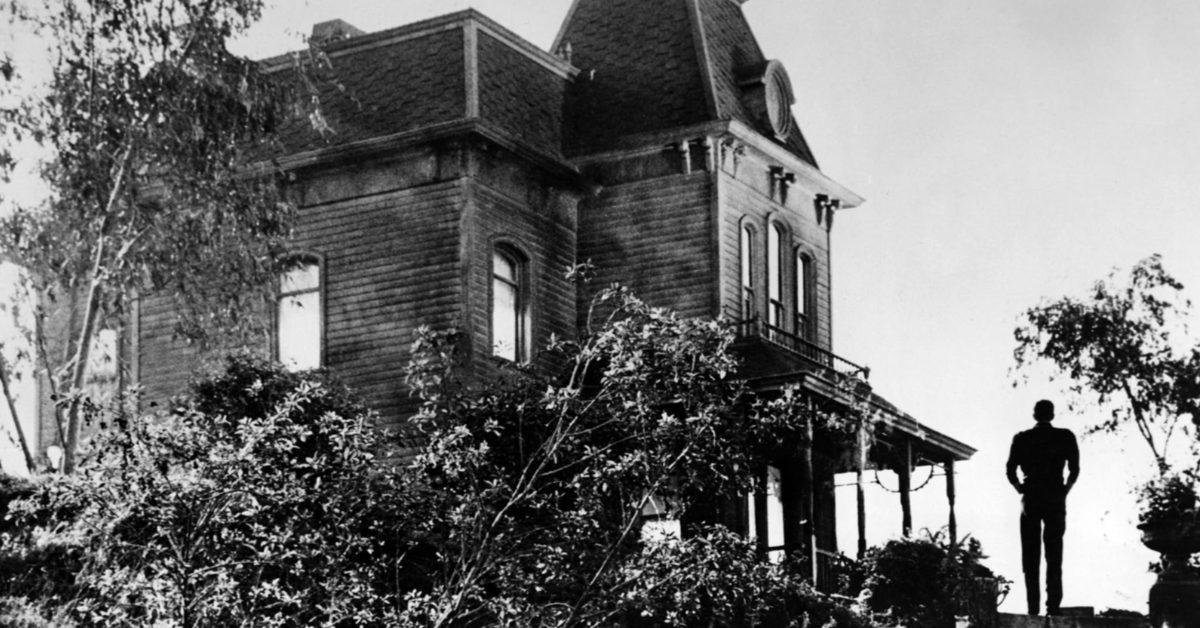 Norman Bates's house in 'Psycho'.