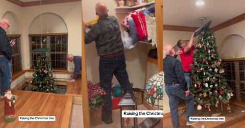 Homeowner’s Hideaway Christmas Tree Platform Stuns TikTok