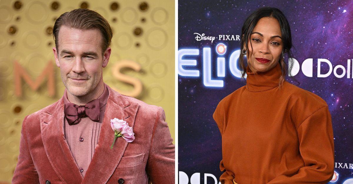Did Zoe Saldana Know James Van Der Beek?