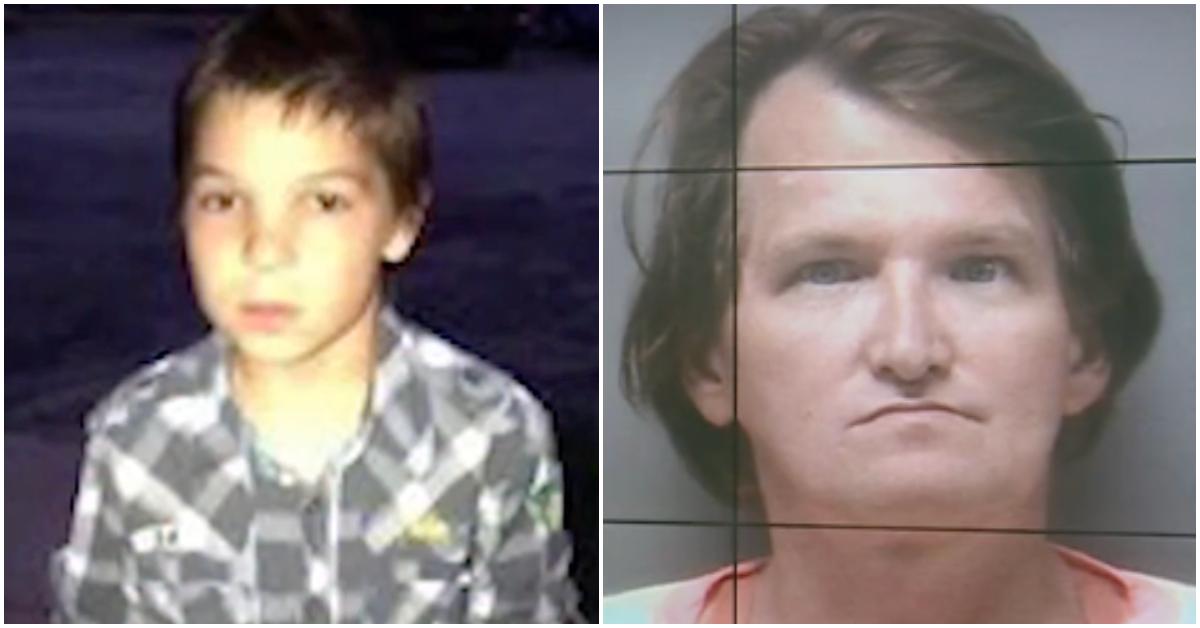 Robert Bee Jr. before he disappeared and Keith Brackett, his alleged killer.