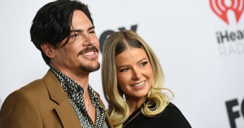 Tom Sandoval and Ariana Madix attend the 2022 iHeartRadio Music Awards