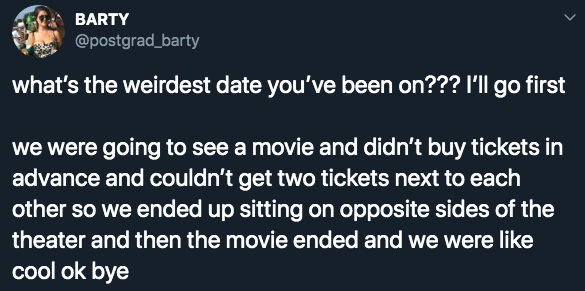 weird dates