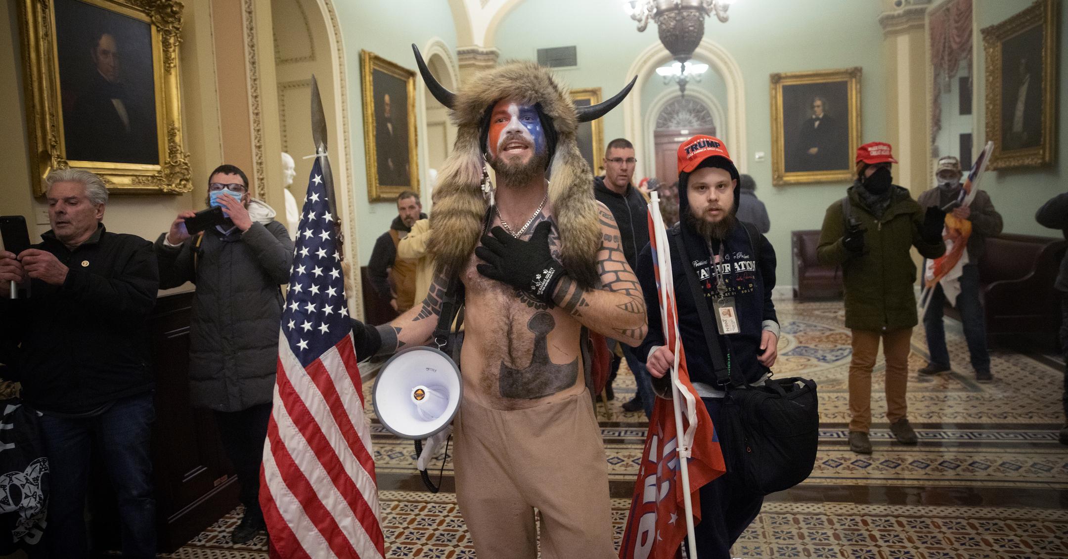 Who Is Jake Angeli The Horned Man From The Capitol May Look Familiar
