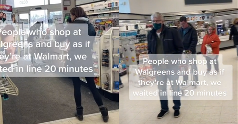TikToker Walgreens Etiquette