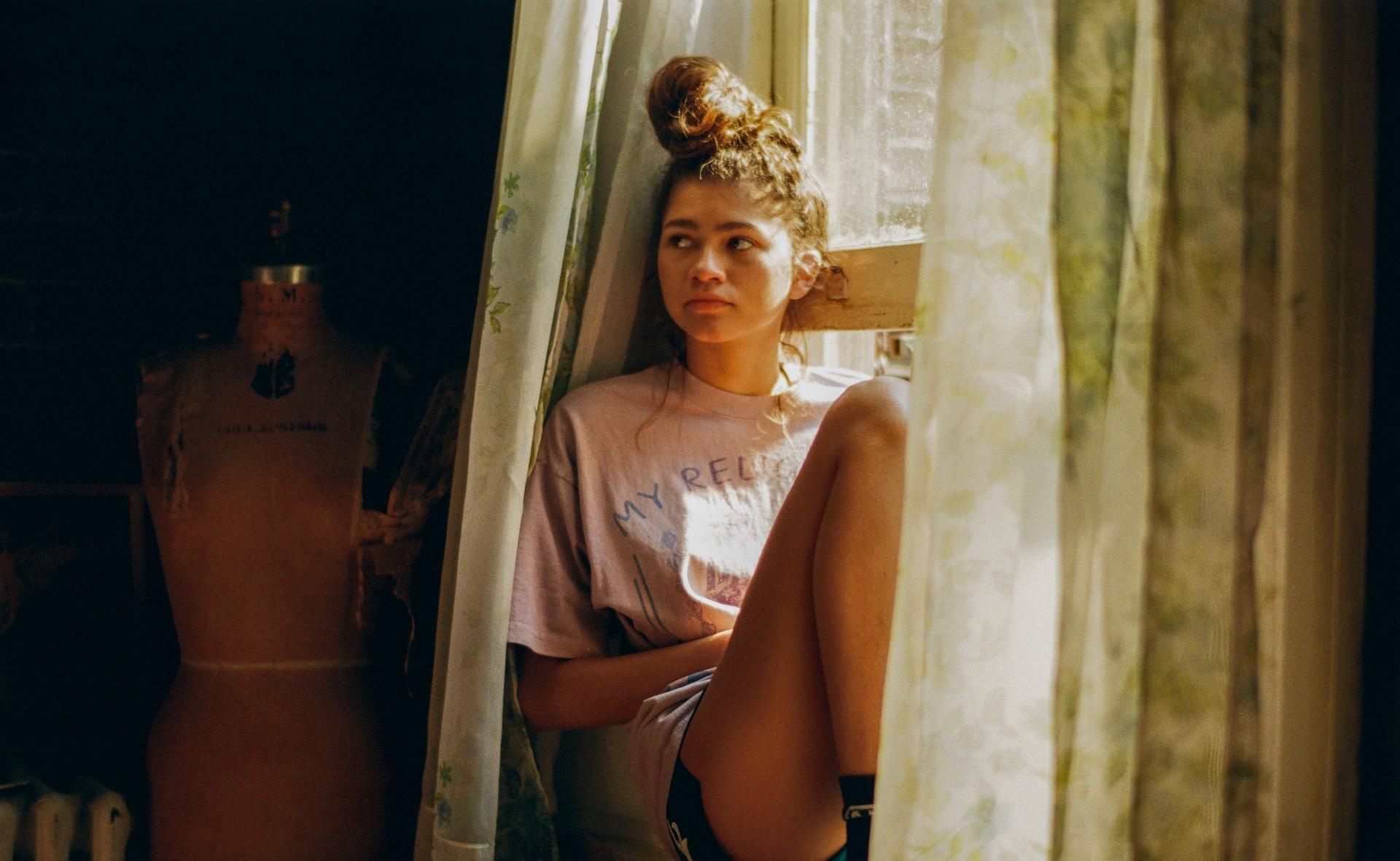 Zendaya as Rue Bennett in the 'Euphoria' Rue-centered bridge episode.