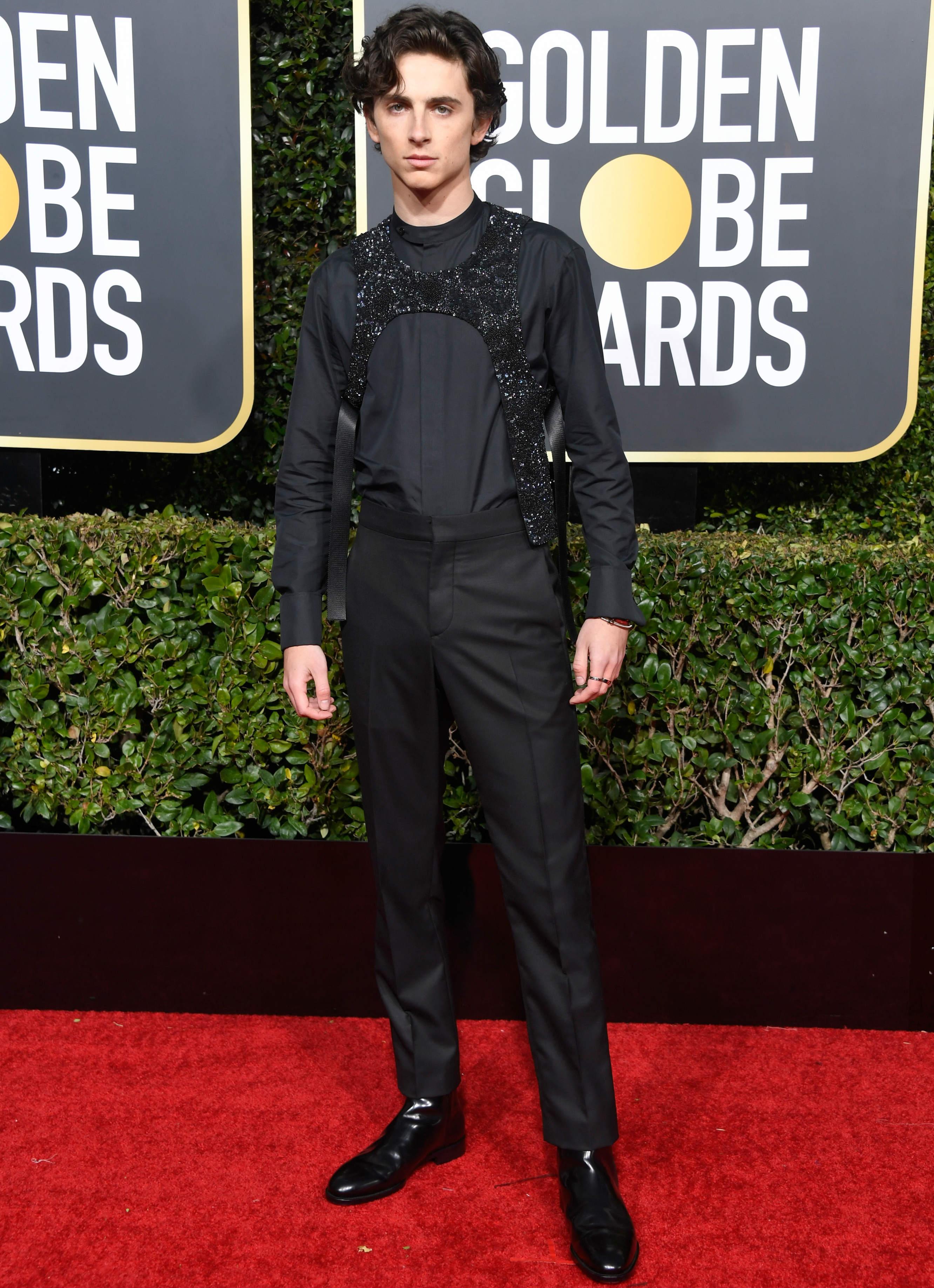 chalamet golden globes