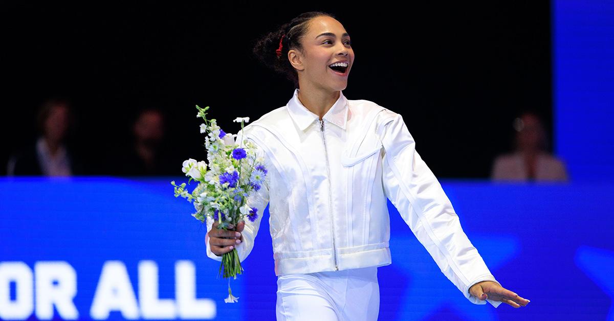 Hezly Rivera at the US Olympic Trials. 