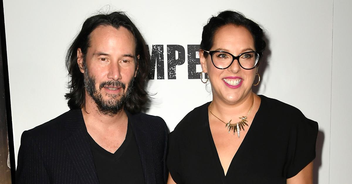 Keanu Reeves and Karina Miller