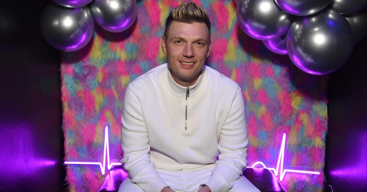 Nick Carter attends Songs For Tomorrow: A Benefit Concert in support of On Our Sleeves in January 2023