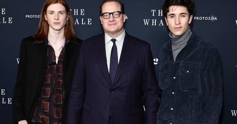 Brendan Fraser and sons