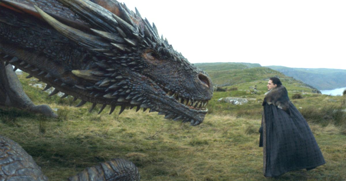 game of thrones jon snow with rhaegal pop ride