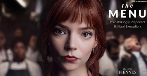 'The Menu' movie poster