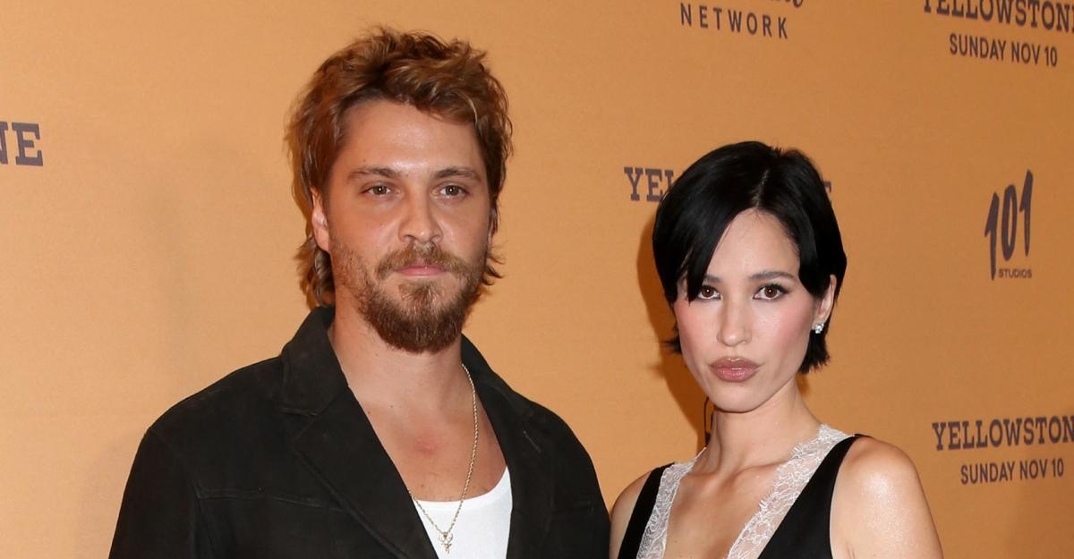 Luke Grimes and Kelsey Asbille at Paramount's 'Yellowstone' Season 5 Premiere