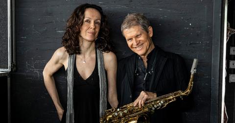 Alice Soyer and David Sanborn in 2022
