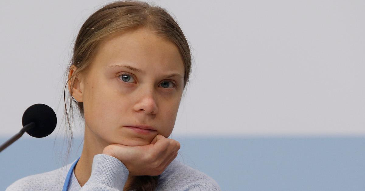 greta thunberg side eye