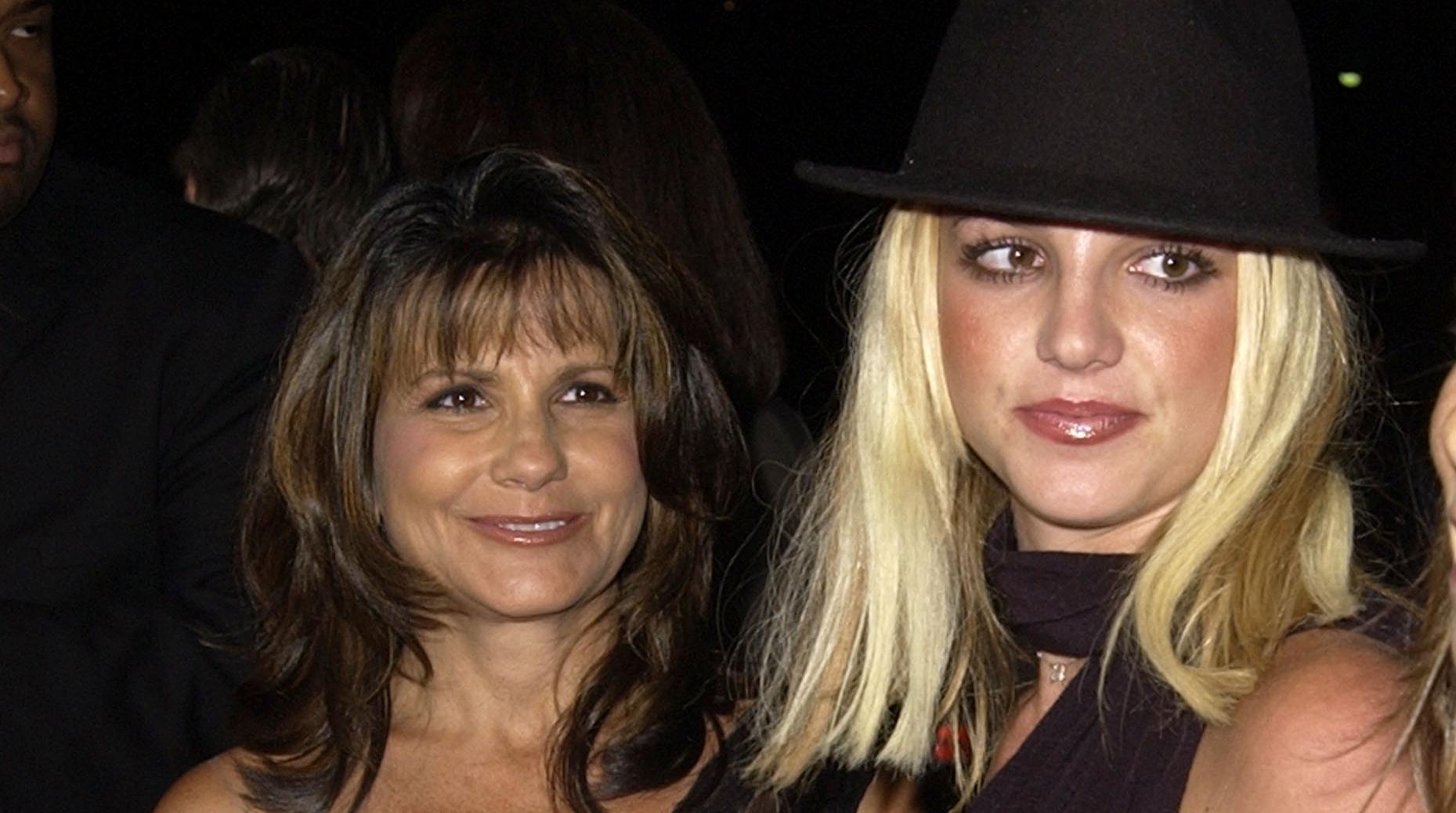 Britney Spears & mother Lynn Spears during "The Four Feathers" Premiere