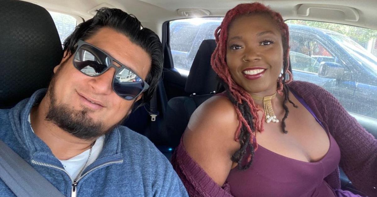 Manuel and Ashley from 90 Day Fiancé in her car